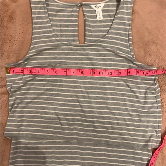 Grey maternity/ breastfeeding dress - Picture 7 of 7